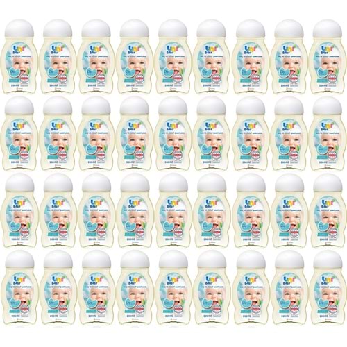 Uni Baby Bebek Saç ve Vücut Şampuanı 200ML Klasik (36 Lı Set)