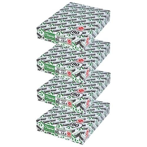 Copier Bond (Ve-Ge) A4 80GR/M2 Fotokopi Kağıdı 2000 Adet (4PK*500)
