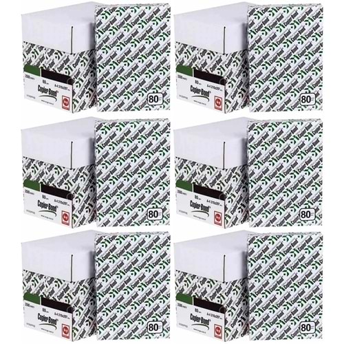 Copier Bond (Ve-Ge) A4 80GR/M2 Fotokopi Kağıdı 15000 Adet (30PK*500)