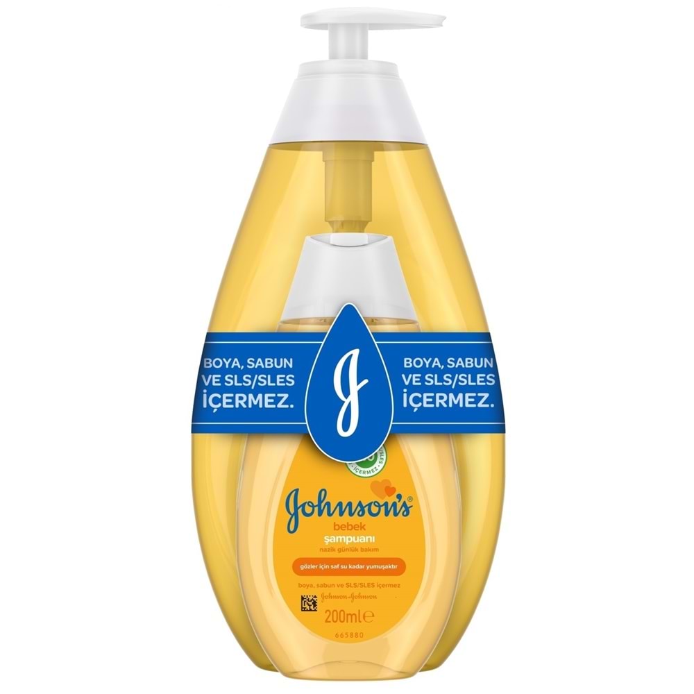 Johnsons Baby Bebek Şampuanı Klasik 750ML+200ML Hediye