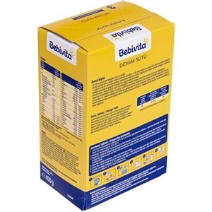 Bebivita Bebek Sütü 400GR No:3 (1 Yaşından İtibaren)