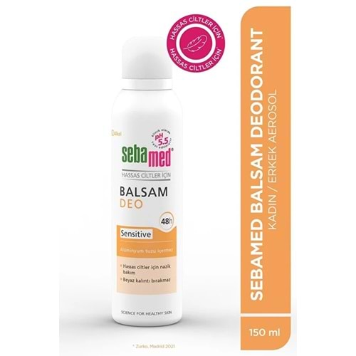 Sebamed Deodorant Aerosol 150 ML Balsam - Sensitive/Hassas