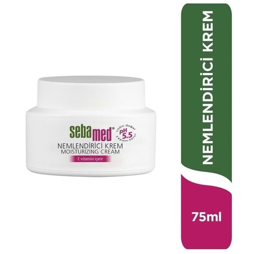 Sebamed Nemlendirici Cilt Bakım Kremi 75ML Günlük Bakım (Yüz - Boyun - Vücut)