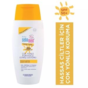Sebamed Sun Care Bebek Güneş Losyonu Kremi 50+ Faktör 150ML (Hassas Ciltler İçin)