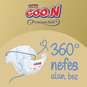 Goon Premium Soft Bebek Bezi Beden:2 (4-8Kg) Mini 46 Adet Jumbo Pk