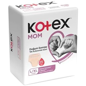 Kotex Mom Lohusa Külodu - Külot Bez L - Large - Büyük / XL - Extra Large - (İç Adet 8) Tekli Pk