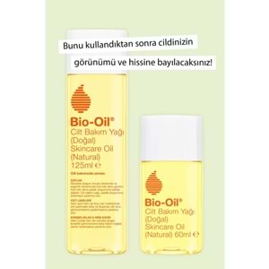 Bio-Oil %100 Natural Çatlak Karşıtı & Leke Karşıtı Nemlendirici Doğal Cilt Bakım Yağı 125ML