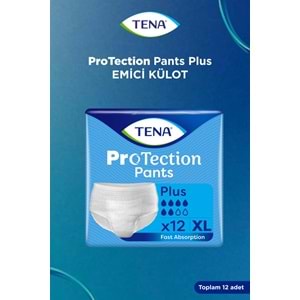 Tena ProTection Pants Plus Emici Külot Yetişkin Bezi XL - Ekstra Büyük - Extra Large 12 Adet