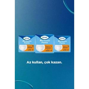 Tena ProTection Pants Regular Emici Külot Yetişkin Bezi L - Büyük - Large 30 Adet