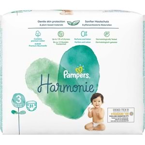 Prima Pampers Harmonie Bebek Bezi Beden:3 (6-10KG) Midi 31 Adet Ekonomik Pk