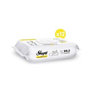Sleepy Islak Havlu Mendil Pamuklu Yenidoğan Natural Bambu 40 Yaprak 12 Li Set (480 Yaprak)