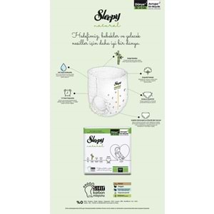 Sleepy Külot Bebek Bezi Natural 5 Beden 11-18 KG Junior 80 Adet Ultra Pk