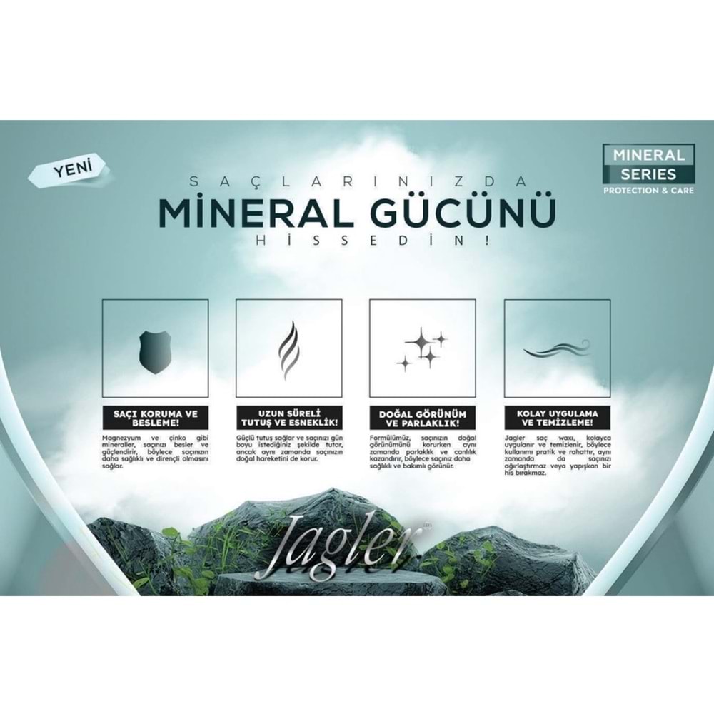 Jagler Süper Wax 150ML Natural Look - Doğal Görünüm
