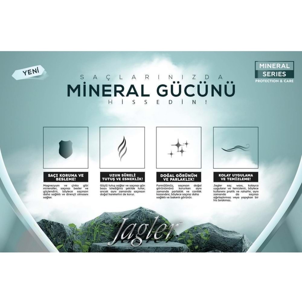 Jagler Süper Wax 150ML Extra Strong hold - Ekstra Güçlü Tutuş
