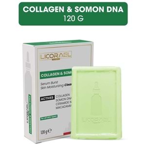 Licorael Dubai Collagen & Somon Dna (Kollajen - Salmon) Sabun 120GR