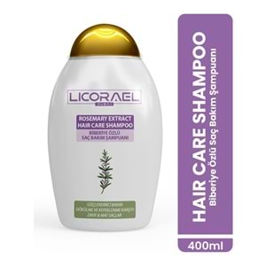 Licorael Dubai Rosemary Extract Haır Care Shampoo (Biberiye Özlü Saç Bakım Şampuanı) 400ML