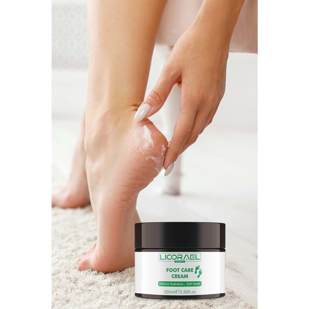Licorael Dubai Foot Car Cream (Ayak ve Topuk Çatlak Kremi) 100ML
