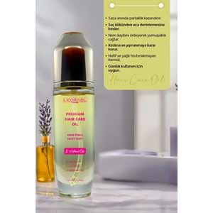 Licorael Dubai Premium Haır Care Oil (Saç Bakım Yağı) 120ML