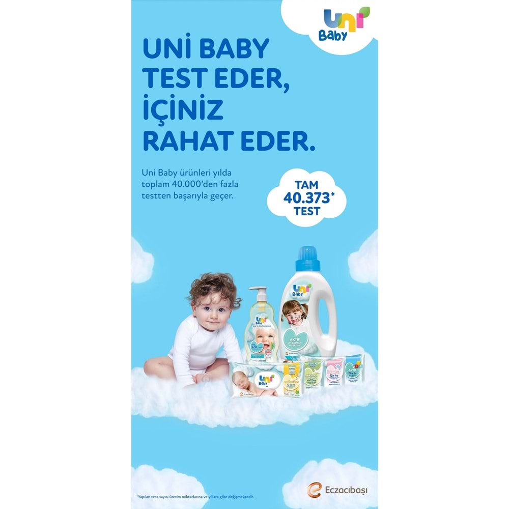 Uni Baby Bebek Saç ve Vücut Şampuanı 700ML Klasik (Pompalı)