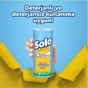 Solo Hijyenik Temizlik Bezi (İç adet 20 Li) (Kokusuz ve Hızla Kuruyan)