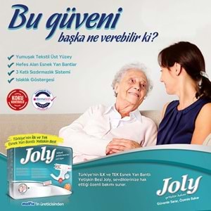 Joly Yetişkin Bezi Bel Bantlı L - Büyük - Large 30 Adet