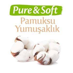 Molfix Pure&Soft Bebek Bezi Beden:5 (11-18Kg) Junior 44 Adet Süper Fırsat Pk