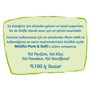 Molfix Pure&Soft Bebek Bezi Beden:5 (11-18Kg) Junior 44 Adet Süper Fırsat Pk