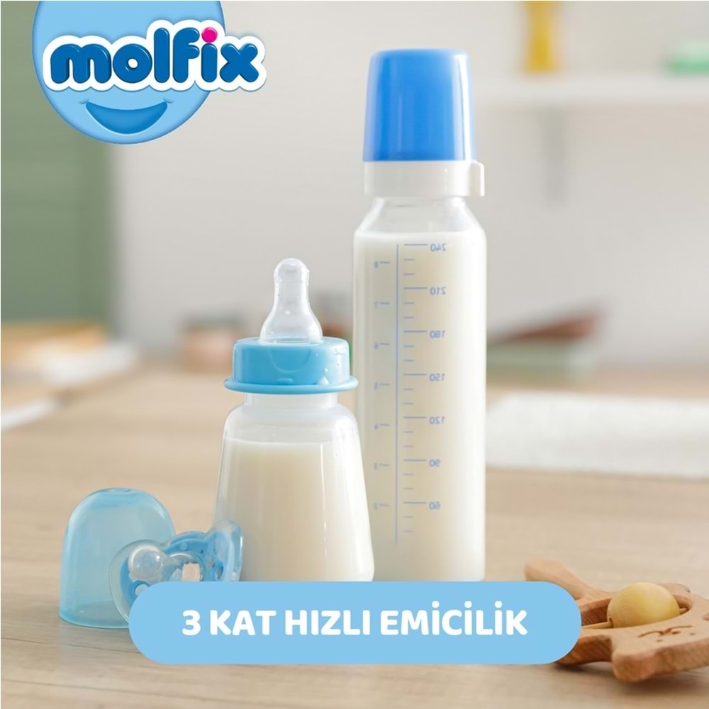 Molfix Bebek Bezi Beden:5 (11-18KG) Junior 100 Adet Mega Pk