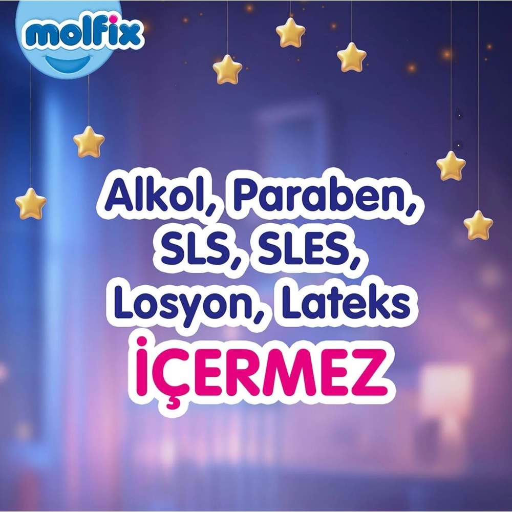 Molfix Tatlı Rüyalar Bebek Bezi 5 Beden 11-18 KG Junior 58 Adet Fırsat Pk