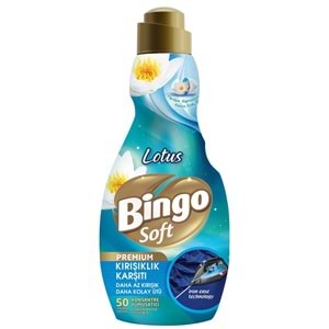 Bingo Soft Çamaşır Yumuşatıcı Konsantre 1200 ML Kırışıklık Karşıtı