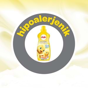 Dalin Çamaşır Deterjanı 1.5LT Bıcı Bıcı Kokulu (Hassas ve Hipoalerjenik Formül)