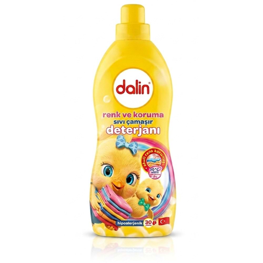 Dalin Sıvı Çamaşır Deterjanı 1500 ML Renk ve Koruma (Hipoalerjenik)