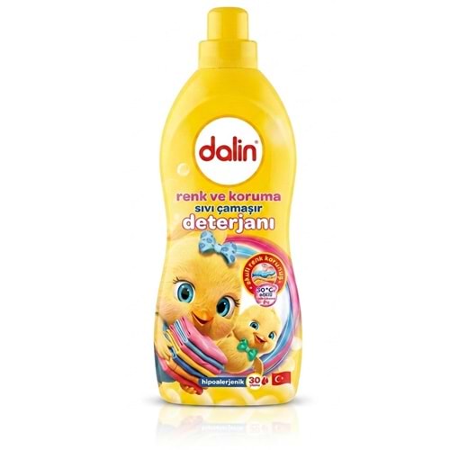 Dalin Sıvı Çamaşır Deterjanı 1500 ML Renk ve Koruma (Hipoalerjenik)