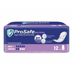 Prosafe Multiped Regl - Mesane - Lohusa Pedi S - Küçük - Small Gece/Gündüz (İç Adet 12) Tekli Pk