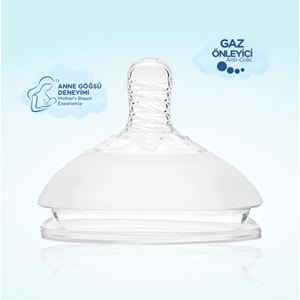 Wee Baby Nanninom Geniş Ağızlı Biberon Emziği 6-18 Ay (Kod-286)