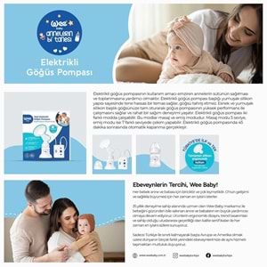 Wee Baby Tekli Elektrikli Göğüs Pompası (WEE444)