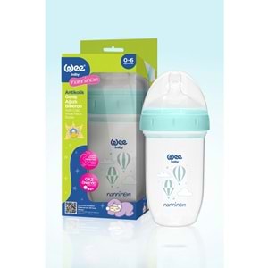 Wee Baby Nanninom Antikolik Geniş Ağızlı Biberon 250 ML (0-6 Ay)