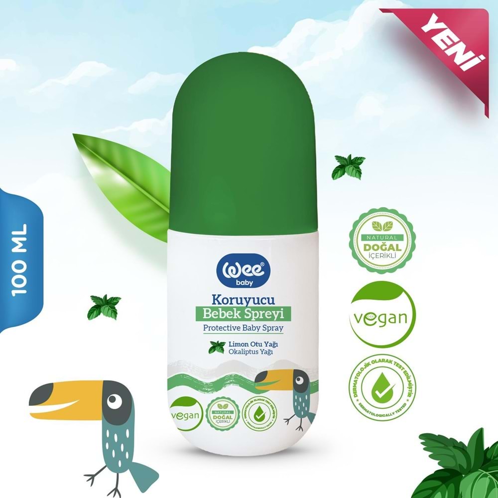 Wee Baby Koruyucu Bebek Spreyi 100 ML (Sinek Koruyucu)