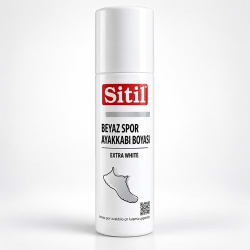 Sitil Beyaz Sneaker Beyaz Spor Ayakkabı Boyası Likit (Yenileyici) 75 ML