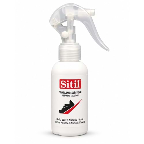 Sitil Ayakkabı Temizleme Solüsyonu 100 ML (Sneaket - Deri - Süet - Nubuk - Kumaş)