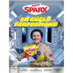 Asperox Sparx Diamond Bulaşık Makinesi Deterjanı Kapsül Tablet Hepsi 1 Arada 60 Adet