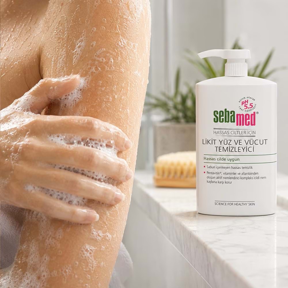 Sebamed Yüz ve Vücut Temizleyici Likit 300 ML (5 Li Set)