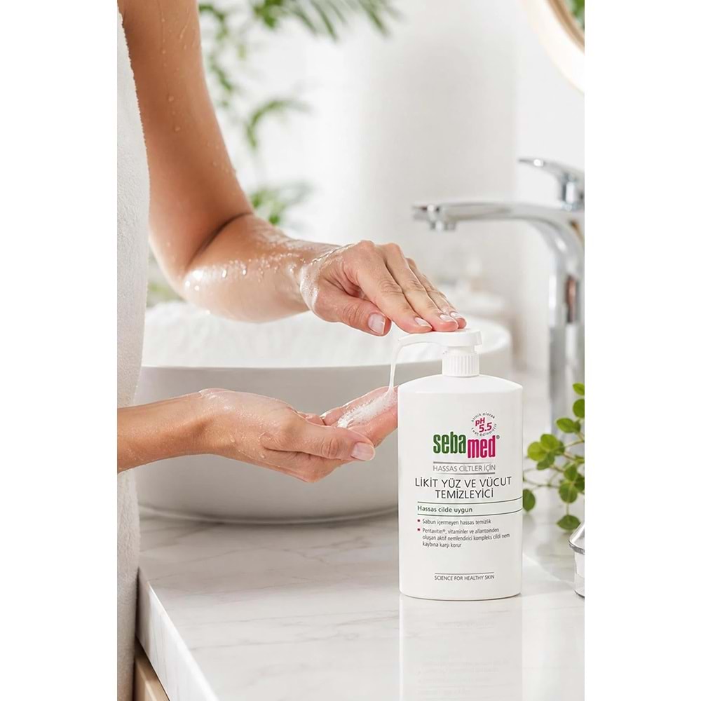 Sebamed Yüz ve Vücut Temizleyici Likit 750 ML (2 Li Set)