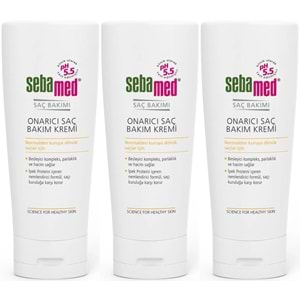 Sebamed Onarıcı Saç Bakım Kremi 200 ML (3 Lü Set)