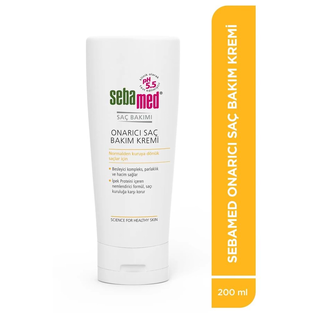 Sebamed Onarıcı Saç Bakım Kremi 200 ML (4 Lü Set)