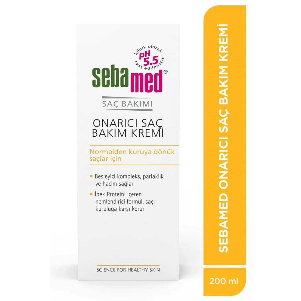 Sebamed Onarıcı Saç Bakım Kremi 200 ML (4 Lü Set)