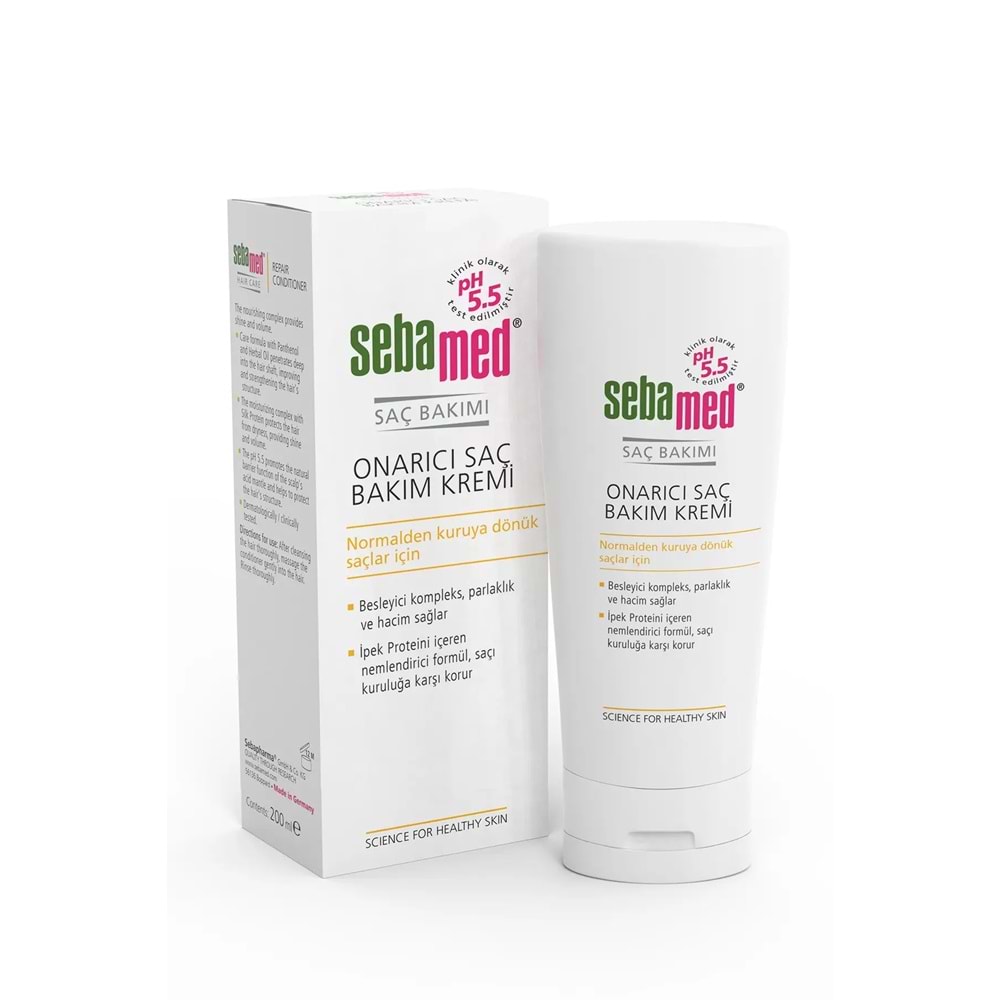 Sebamed Onarıcı Saç Bakım Kremi 200 ML (5 Li Set)