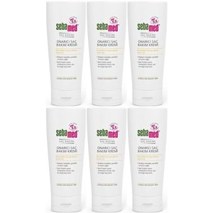 Sebamed Onarıcı Saç Bakım Kremi 200 ML (6 Lı Set)