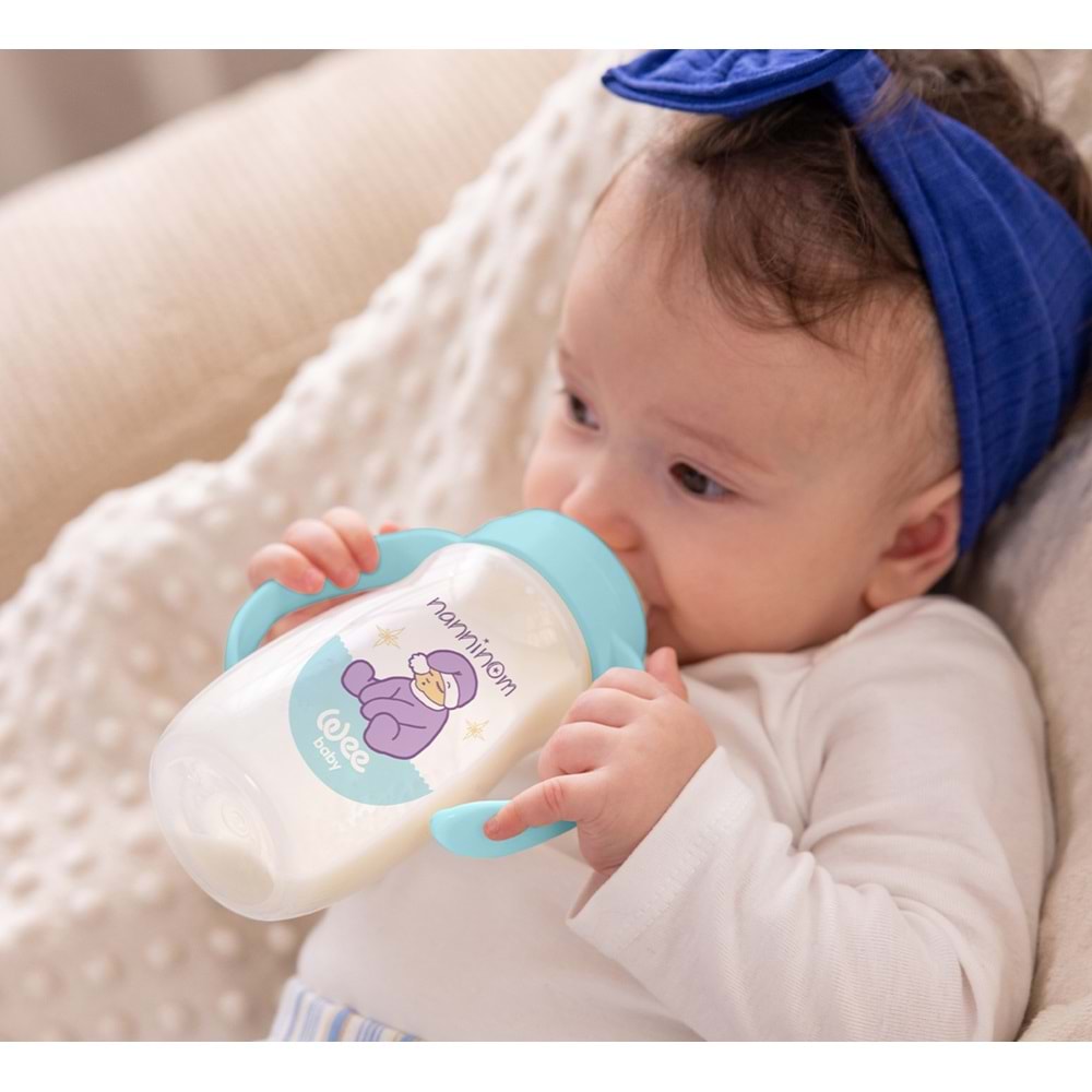 Wee Baby Nanninom Geniş Ağızlı Biberon Seti 0-6 Ay (İçeriği 3 Parça)