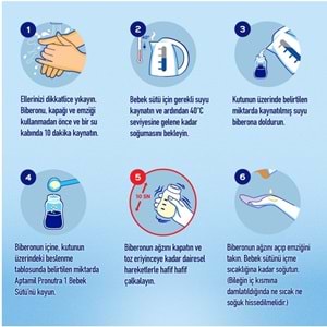 Nutrıcıa Aptamil Pronutra 1200GR Bebek Sütü No:1 (0-6 Ay) Yenidoğan Doğumdan itibaren
